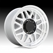 Black Rhino Delta Machined Silver Custom Truck Wheels